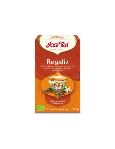 Yogi Tea Regaliz 17 filtros BIO Yogi Tea Regaliz 17 filtros BIO